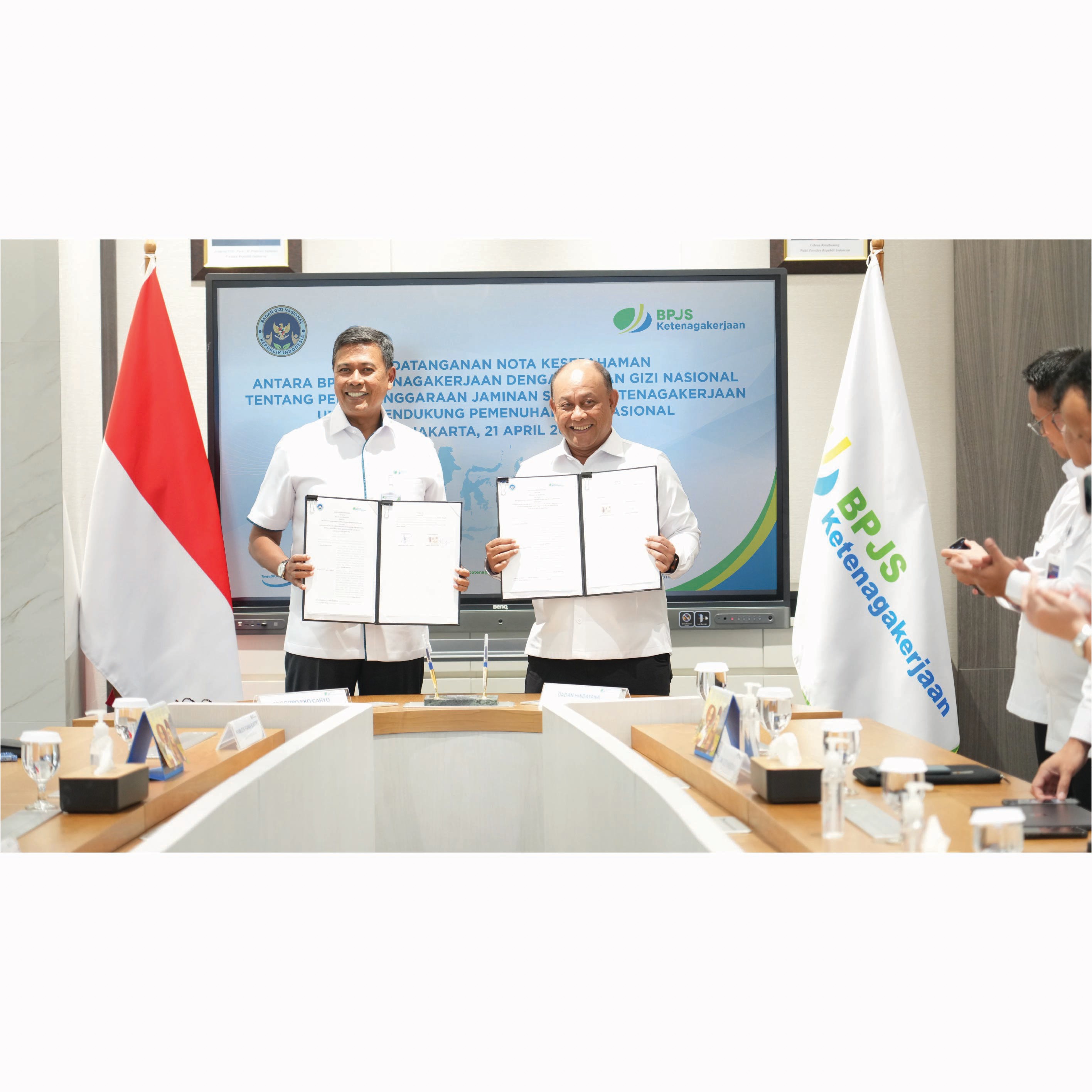 Rangkul BPJS Ketenagakerjaan, BGN Sumatera Utara Jamin Kesejahteraan Sosial Pekerja SPPG