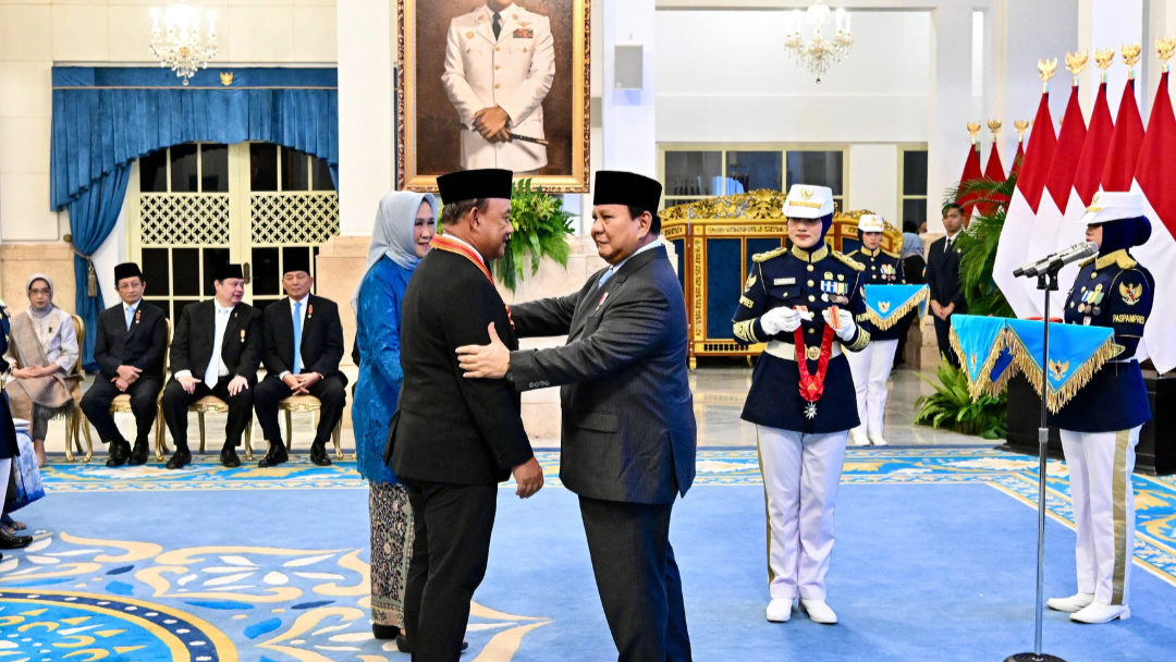 Kepala BGN Sumatera Utara Dianugerahi Bintang Mahaputera Utama oleh Presiden Prabowo