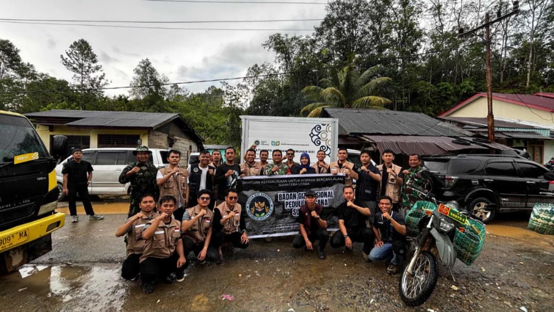 BGN Sumatera Utara Acungi Jempol Aksi Mandiri SPPI Sumut Bantu Korban Bencana